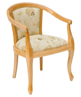 Heavy Smooth Open Arm Tub Chair