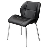 Dinky Black Bistro Chairs – Set of 2