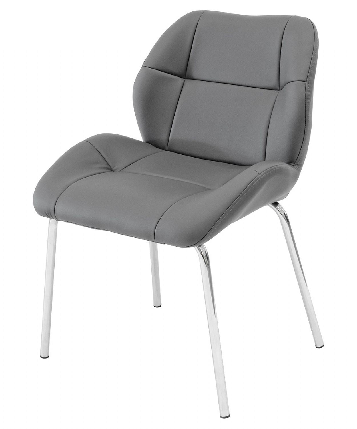 Dinky Grey Bistro Chairs – Set of 2