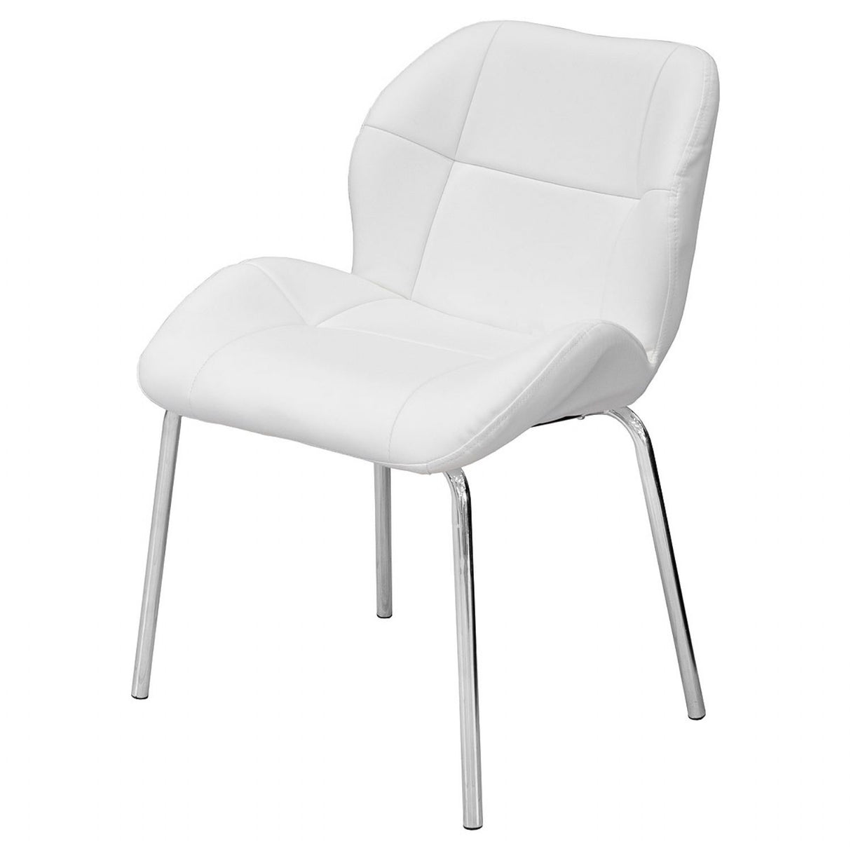 Dinky White Bistro Chairs – Set of 2