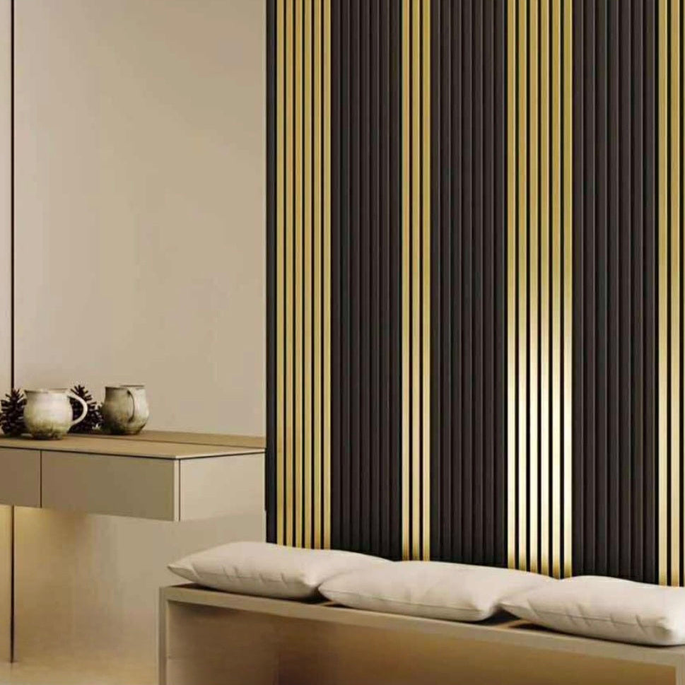 Shiny Gold Acoustic Panel