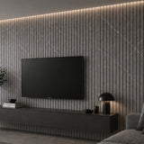 Grey Marble Acoustic Wall Panel 60 x 280cm