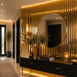 Shiny Gold Acoustic Panel