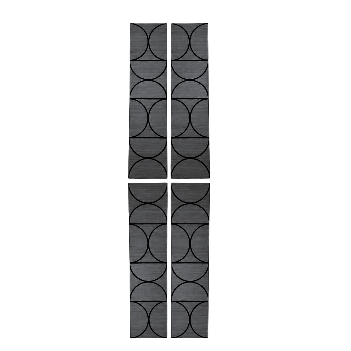 Superlightweight Halo - Self Adhesive Acoustic Wall Panels - 120cm x 30cm (4 pack)