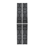 Superlightweight Halo - Self Adhesive Acoustic Wall Panels - 120cm x 30cm (4 pack)