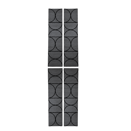 Superlightweight Halo - Self Adhesive Acoustic Wall Panels - 120cm x 30cm (4 pack)