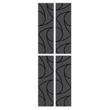 Superlightweight Spiral - Self Adhesive Acoustic Wall Panels - 120cm x 30cm (4 pack)