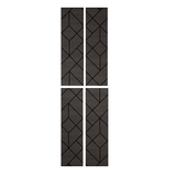 Superlightweight Shard - Self Adhesive Acoustic Wall Panels - 120cm x 30cm (4 pack)