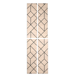 Superlightweight Shard - Self Adhesive Acoustic Wall Panels - 120cm x 30cm (4 pack)