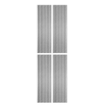 Superlightweight Slatted - Self Adhesive Acoustic Wall Panels - 120cm x 30cm (4 pack)