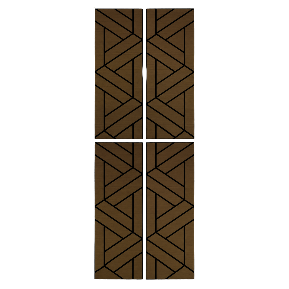 Superlightweight Lattice - Self Adhesive Acoustic Wall Panels- 120cm x 30cm (4 pack)