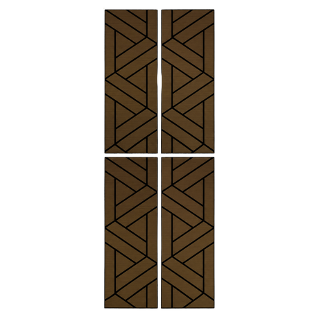 Superlightweight Lattice - Self Adhesive Acoustic Wall Panels- 120cm x 30cm (4 pack)