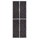 Superlightweight Lattice - Self Adhesive Acoustic Wall Panels- 120cm x 30cm (4 pack)