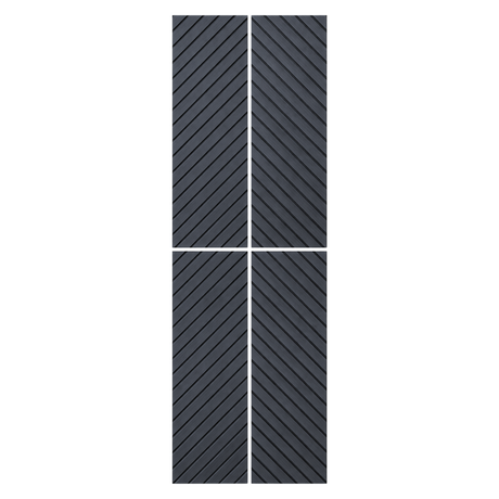 Superlightweight Herringbone - Self Adhesive Acoustic Wall Panels - 120cm x 30cm (4 pack)