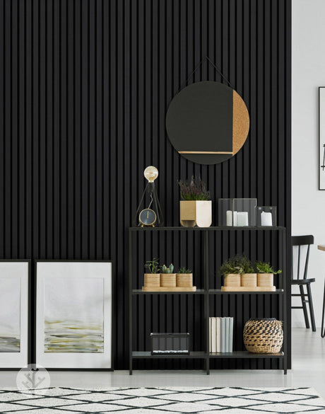 Black Acoustic Panel