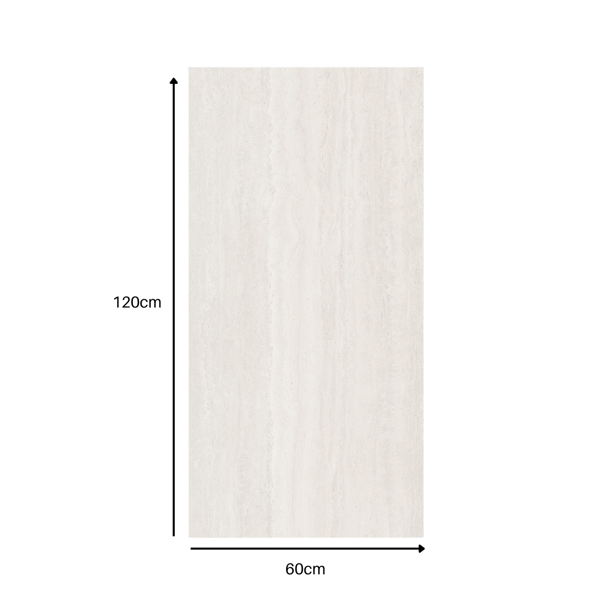 MCM Flexible Stone Tile - 120cm x 60cm (4 pack) - Light Grey