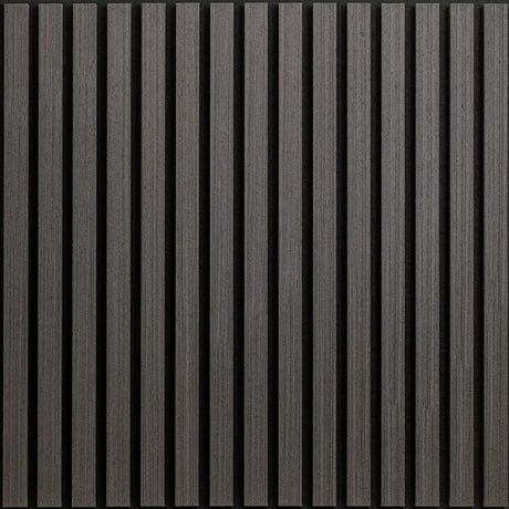 Acoustic Pattern Wall Panels - Square - 60 x 60cm (4 pack) - Black Oak