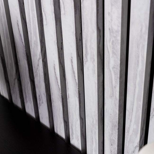 White Marble Effect Acoustic Panel