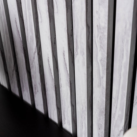 White Marble Effect Acoustic Panel