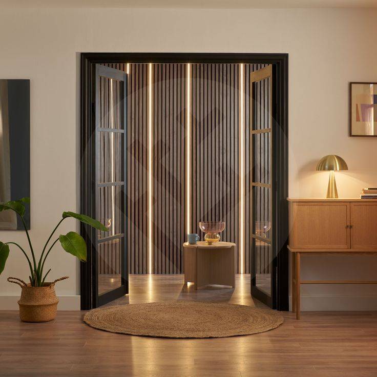 Walnut Acoustic Wall Panel 60 x 280cm