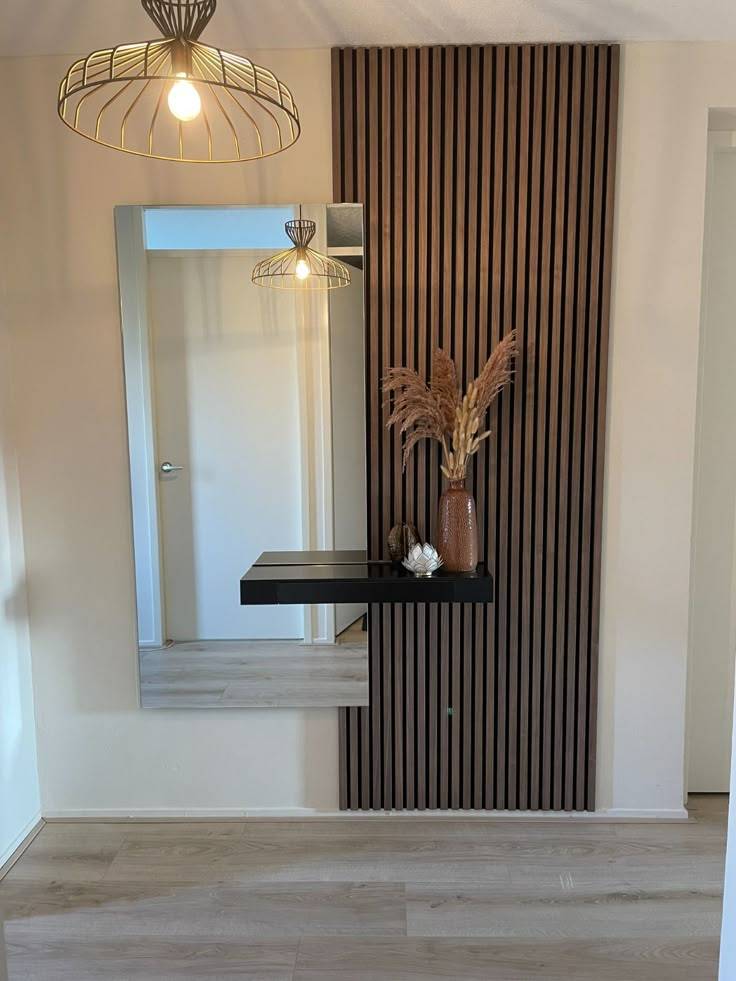 Walnut Acoustic Wall Panel 60 x 280cm