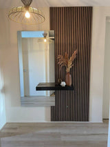 Walnut Acoustic Wall Panel 60 x 280cm