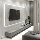 White Marble Decorative PVC Wall Panel 60 x 240cm