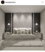 White Marble Decorative PVC Wall Panel 60 x 240cm